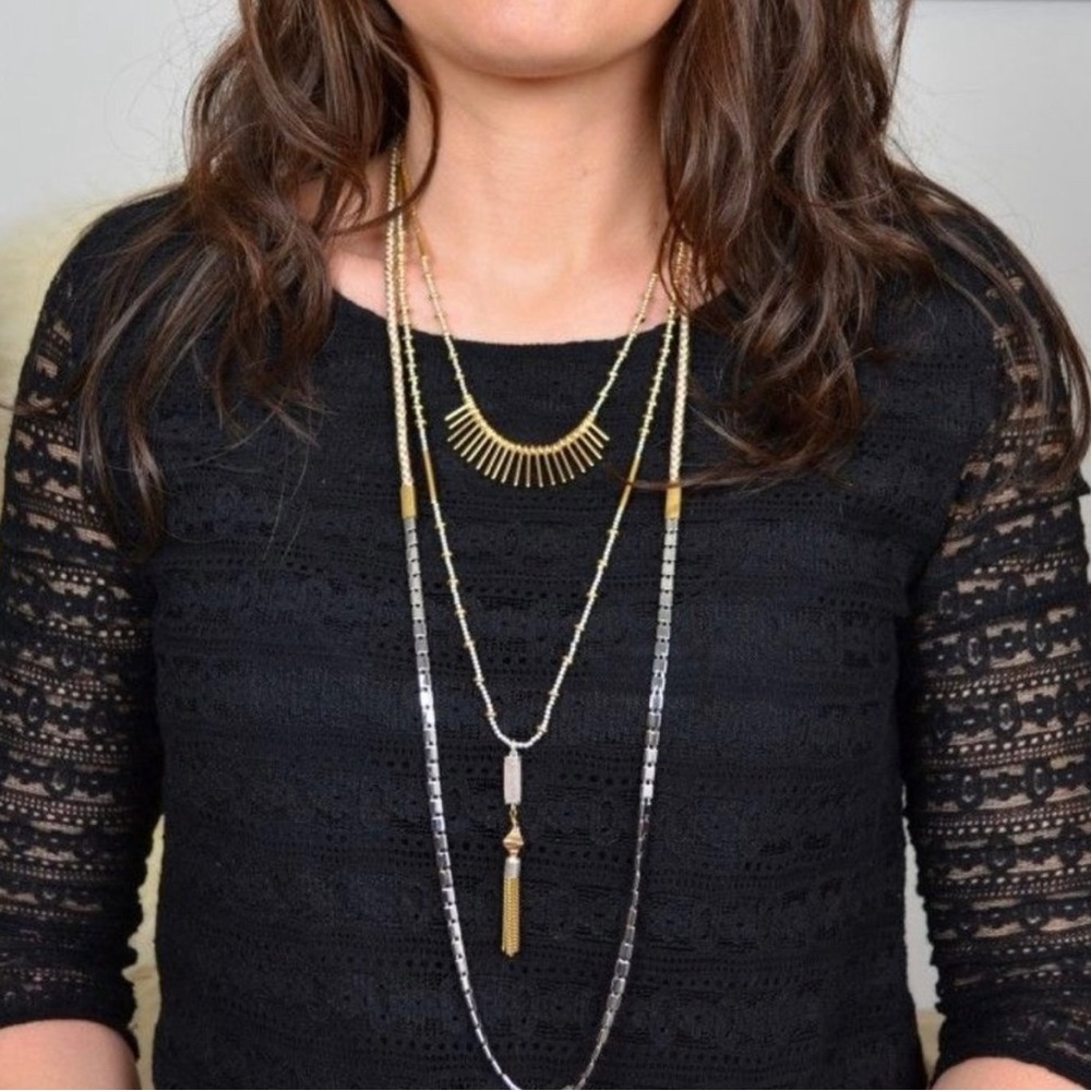Stella & Dot Riad Layering Necklace - Picture 4 of 10